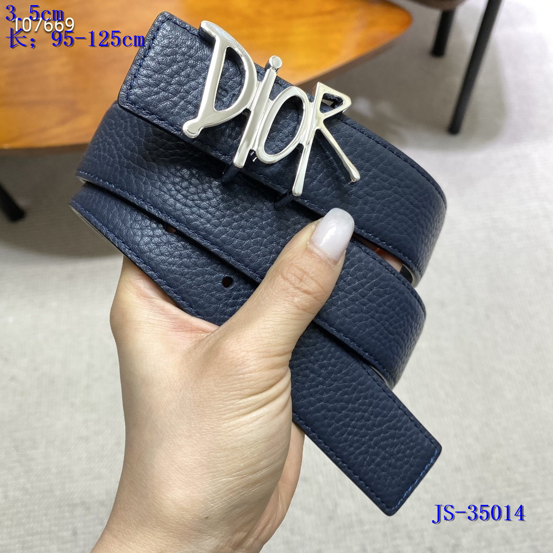 Dior Belts 3.5 Width 040
